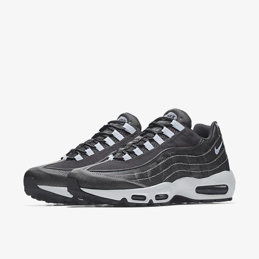 Giày Nike Air Max 95 By You Nữ Xám